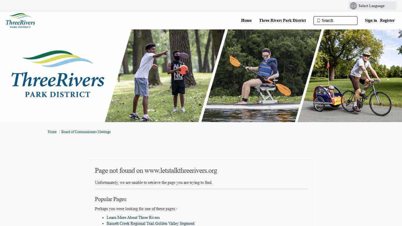 Board of Commissioners Meetings | Let's Talk Three Rivers